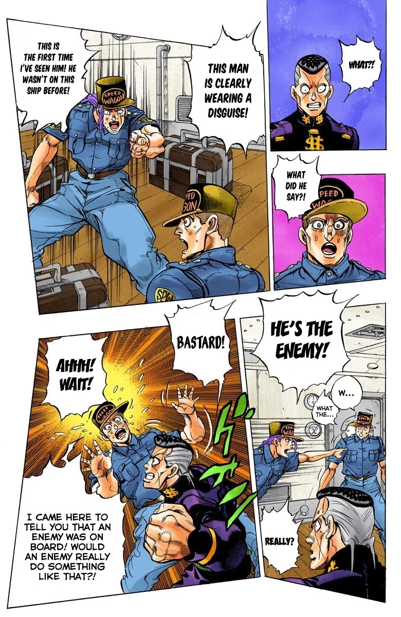 JoJo's Bizarre Adventure Part 4 - Diamond is Unbreakable (Official Colored) chapter 49 page 12