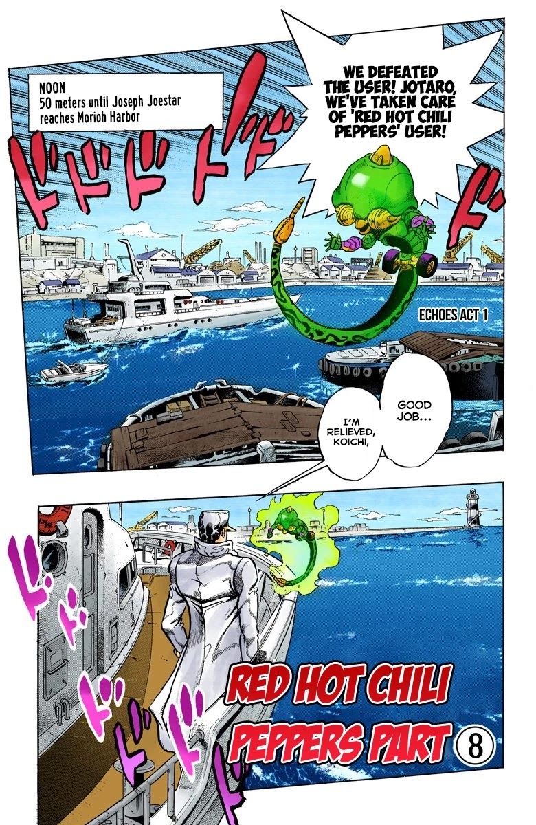 JoJo's Bizarre Adventure Part 4 - Diamond is Unbreakable (Official Colored) chapter 49 page 2