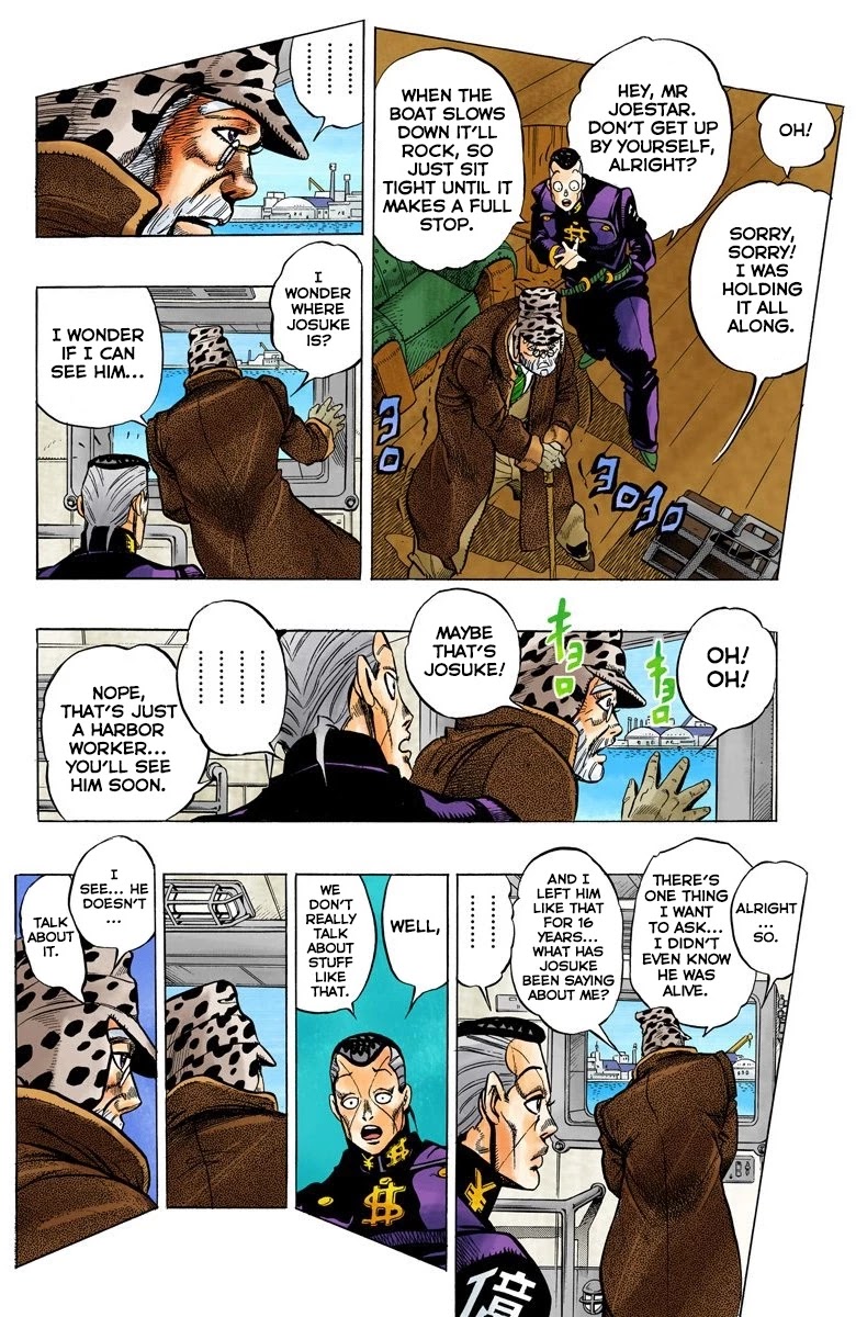 JoJo's Bizarre Adventure Part 4 - Diamond is Unbreakable (Official Colored) chapter 49 page 5