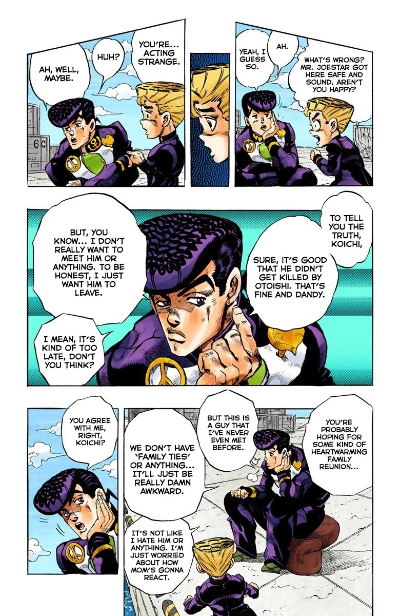 JoJo's Bizarre Adventure Part 4 - Diamond is Unbreakable (Official Colored) chapter 49 page 7