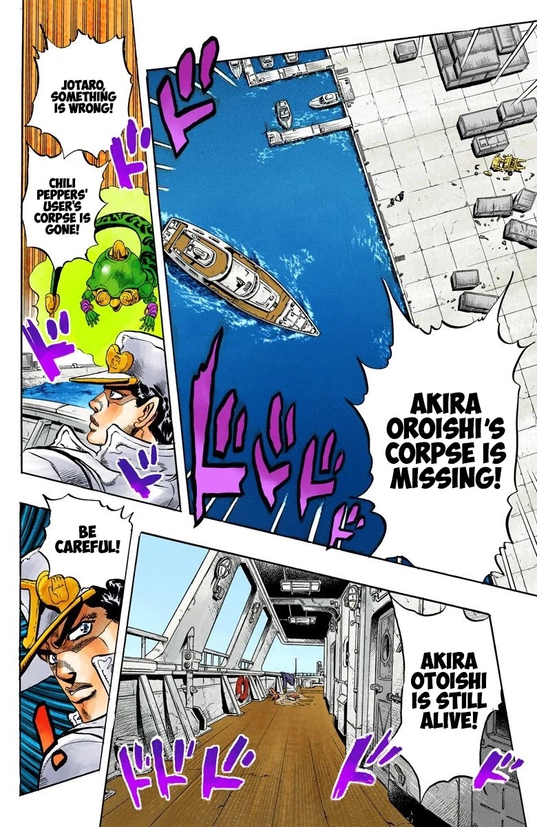 JoJo's Bizarre Adventure Part 4 - Diamond is Unbreakable (Official Colored) chapter 49 page 9