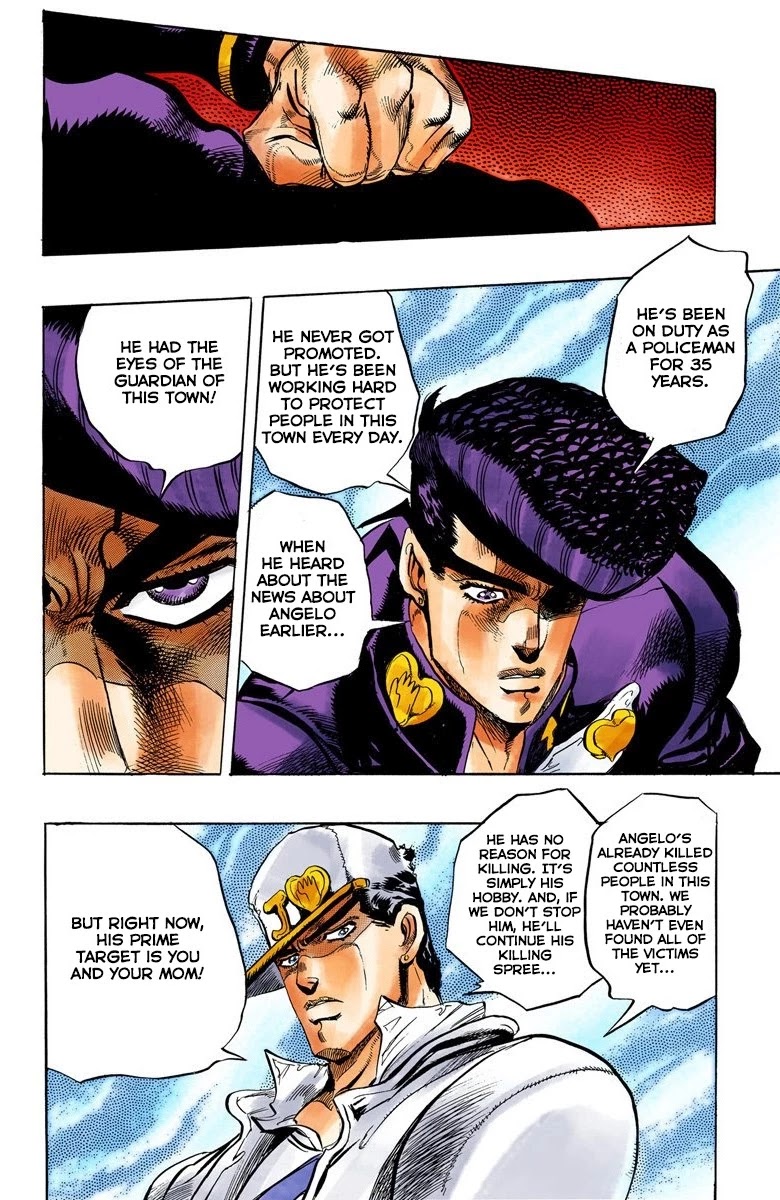 JoJo's Bizarre Adventure Part 4 - Diamond is Unbreakable (Official Colored) chapter 5 page 19