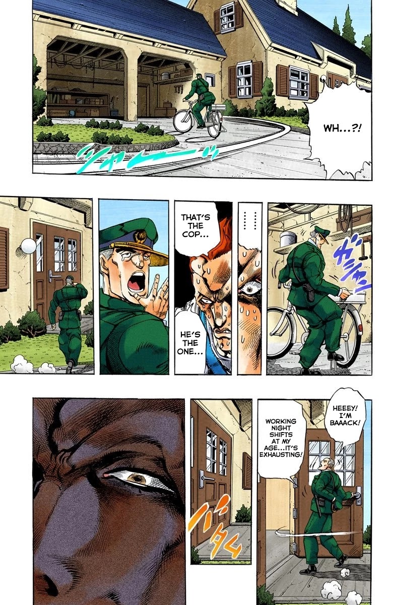 JoJo's Bizarre Adventure Part 4 - Diamond is Unbreakable (Official Colored) chapter 5 page 6