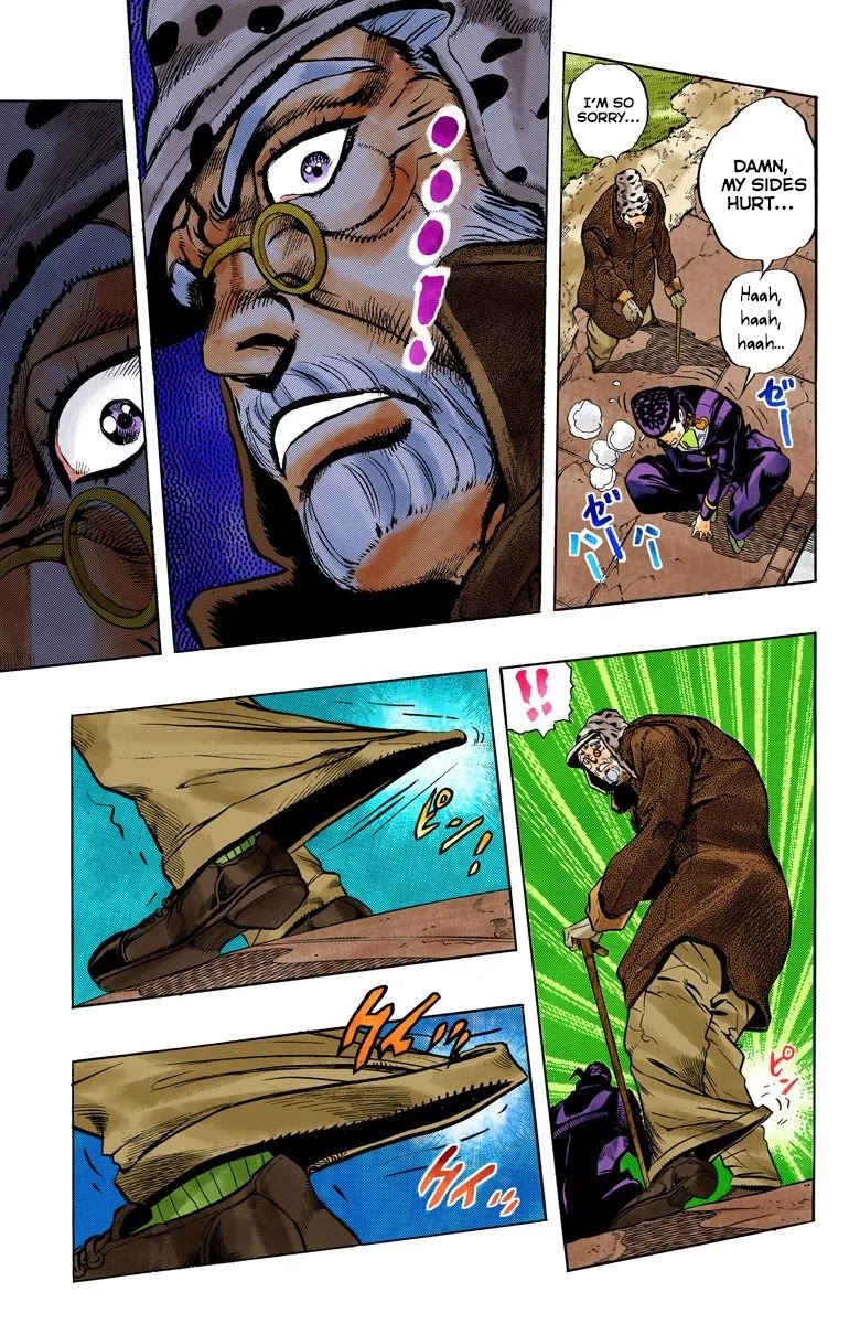 JoJo's Bizarre Adventure Part 4 - Diamond is Unbreakable (Official Colored) chapter 50 page 10