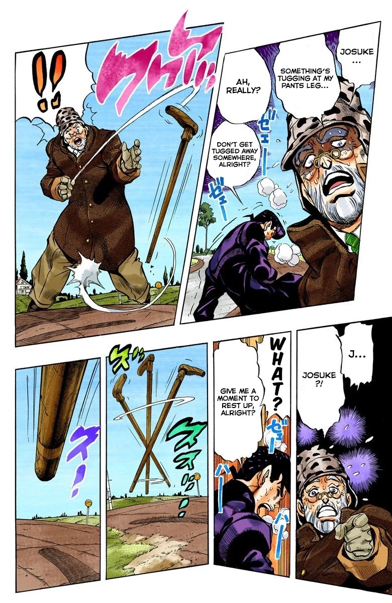 JoJo's Bizarre Adventure Part 4 - Diamond is Unbreakable (Official Colored) chapter 50 page 11