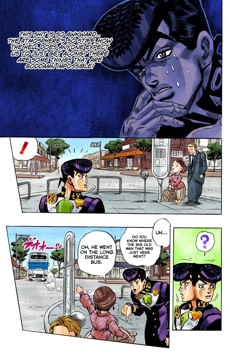 JoJo's Bizarre Adventure Part 4 - Diamond is Unbreakable (Official Colored) chapter 50 page 8