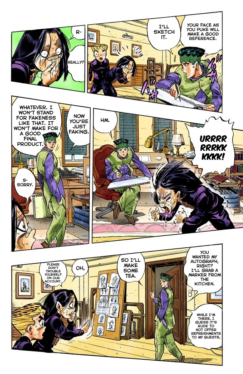 JoJo's Bizarre Adventure Part 4 - Diamond is Unbreakable (Official Colored) chapter 54 page 5