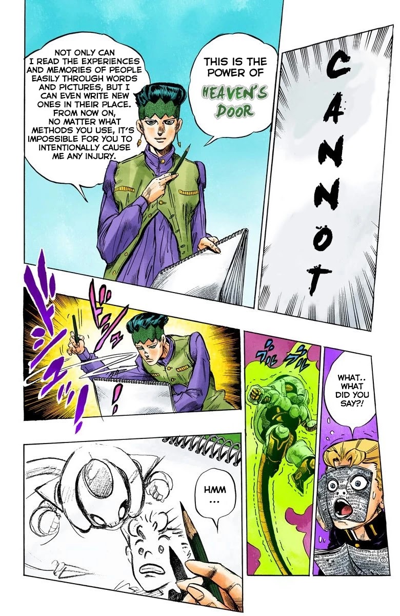 JoJo's Bizarre Adventure Part 4 - Diamond is Unbreakable (Official Colored) chapter 55 page 11