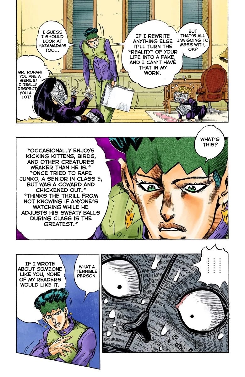 JoJo's Bizarre Adventure Part 4 - Diamond is Unbreakable (Official Colored) chapter 55 page 12