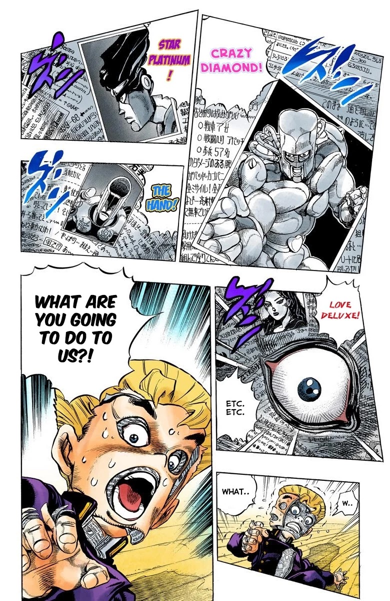 JoJo's Bizarre Adventure Part 4 - Diamond is Unbreakable (Official Colored) chapter 55 page 3