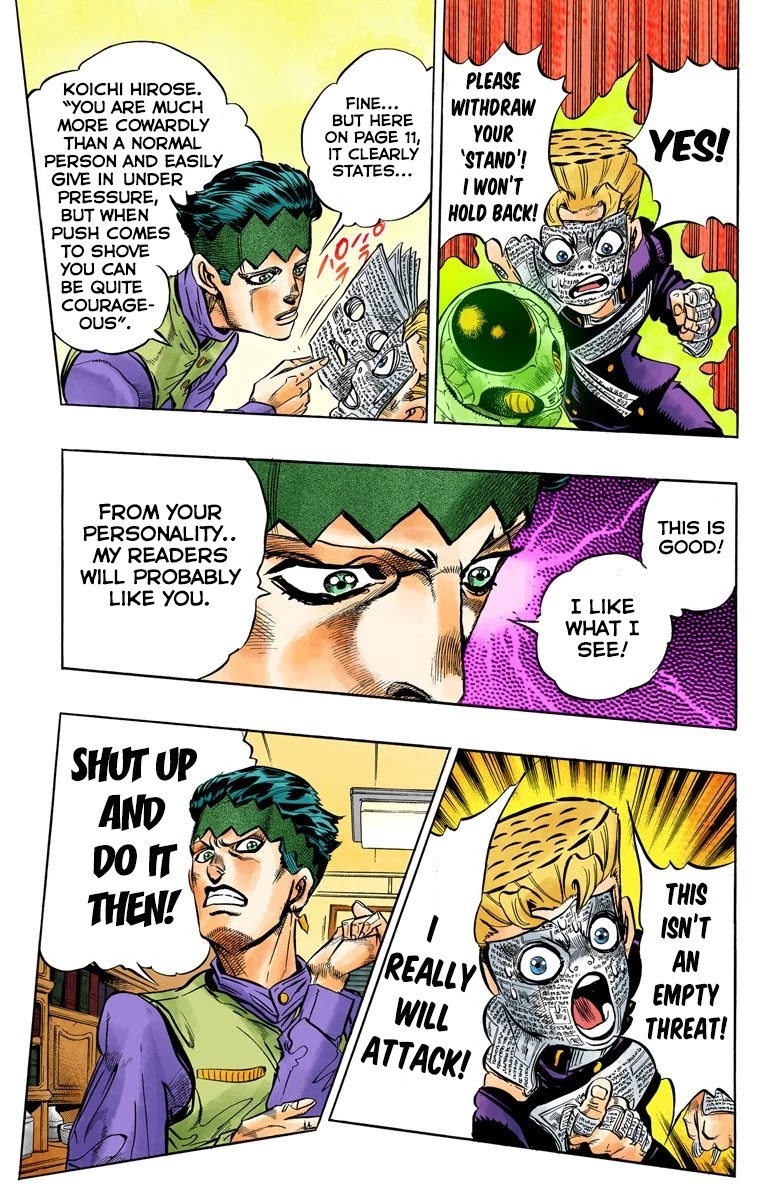 JoJo's Bizarre Adventure Part 4 - Diamond is Unbreakable (Official Colored) chapter 55 page 6