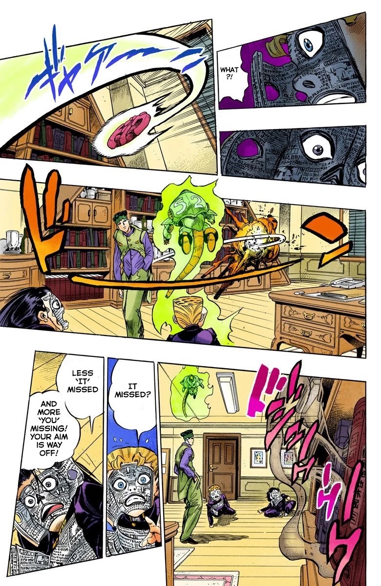 JoJo's Bizarre Adventure Part 4 - Diamond is Unbreakable (Official Colored) chapter 55 page 8