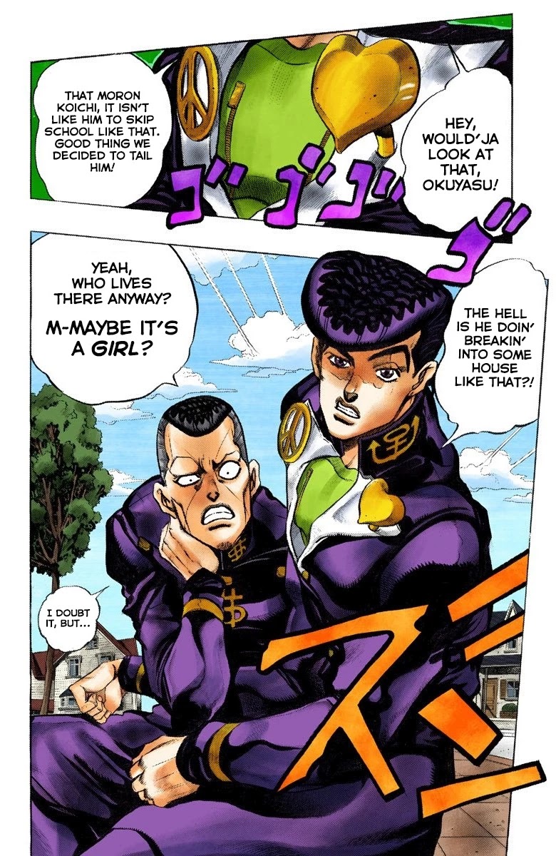 JoJo's Bizarre Adventure Part 4 - Diamond is Unbreakable (Official Colored) chapter 56 page 10