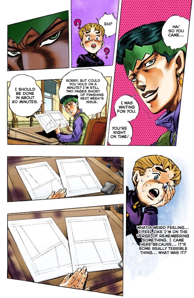 JoJo's Bizarre Adventure Part 4 - Diamond is Unbreakable (Official Colored) chapter 56 page 12