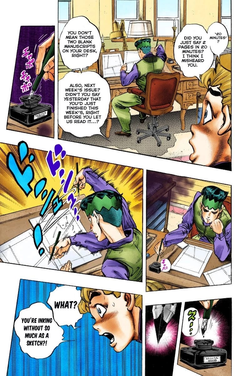 JoJo's Bizarre Adventure Part 4 - Diamond is Unbreakable (Official Colored) chapter 56 page 13