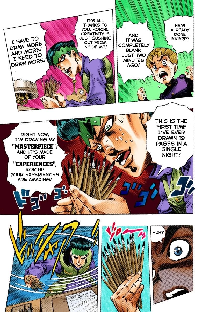 JoJo's Bizarre Adventure Part 4 - Diamond is Unbreakable (Official Colored) chapter 56 page 17