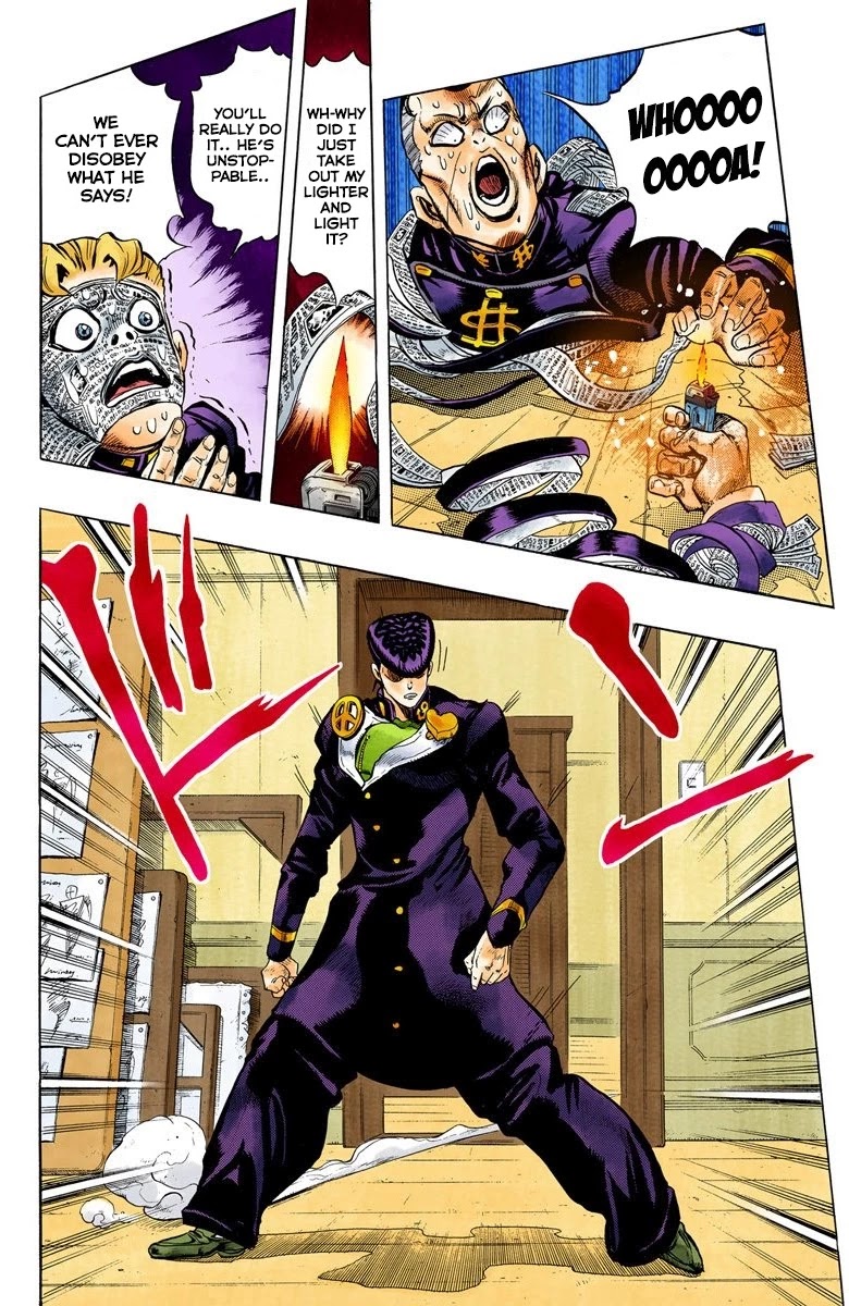 JoJo's Bizarre Adventure Part 4 - Diamond is Unbreakable (Official Colored) chapter 58 page 11