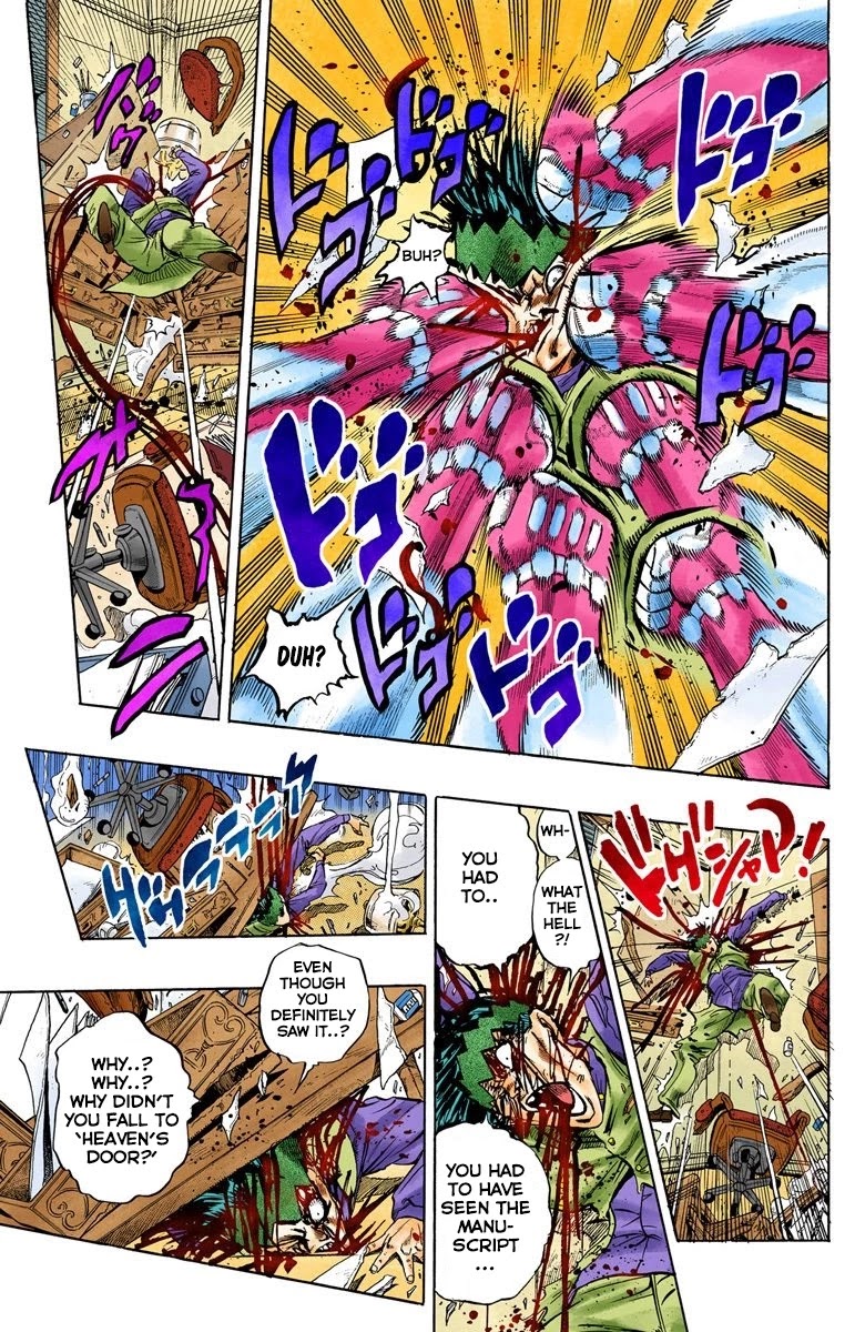 JoJo's Bizarre Adventure Part 4 - Diamond is Unbreakable (Official Colored) chapter 59 page 10