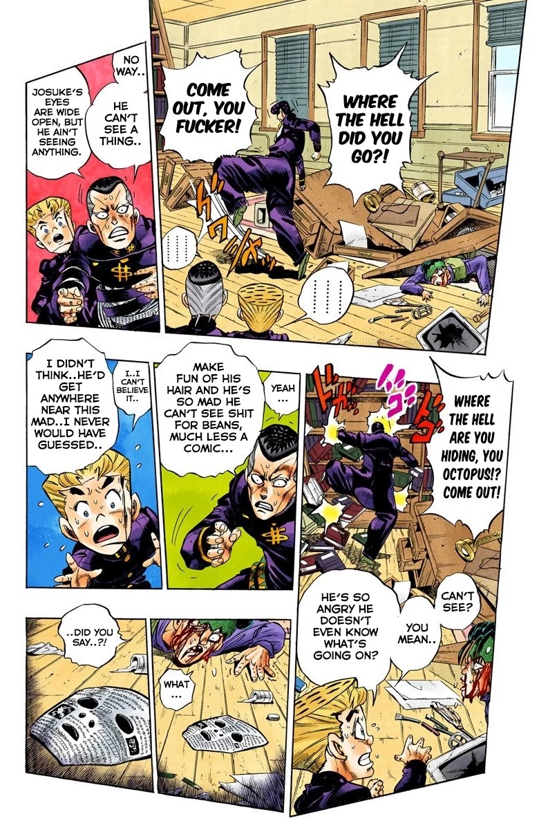 JoJo's Bizarre Adventure Part 4 - Diamond is Unbreakable (Official Colored) chapter 59 page 11