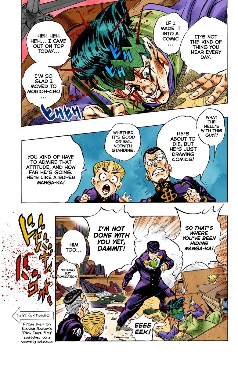 JoJo's Bizarre Adventure Part 4 - Diamond is Unbreakable (Official Colored) chapter 59 page 20