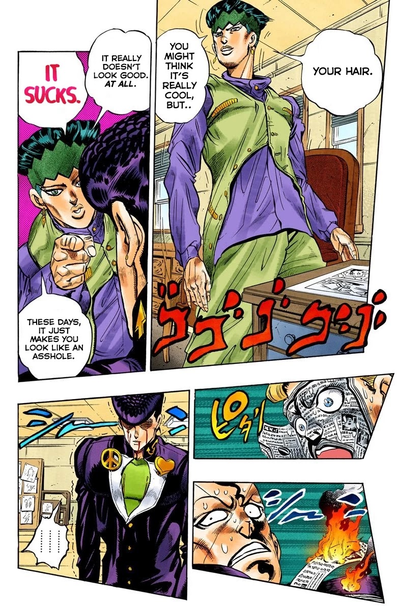 JoJo's Bizarre Adventure Part 4 - Diamond is Unbreakable (Official Colored) chapter 59 page 3