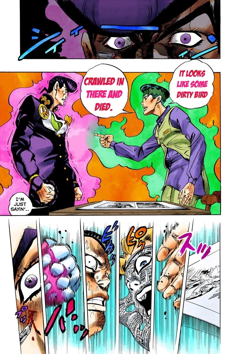 JoJo's Bizarre Adventure Part 4 - Diamond is Unbreakable (Official Colored) chapter 59 page 4