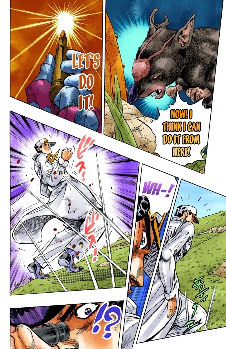 JoJo's Bizarre Adventure Part 4 - Diamond is Unbreakable (Official Colored) chapter 64 page 11