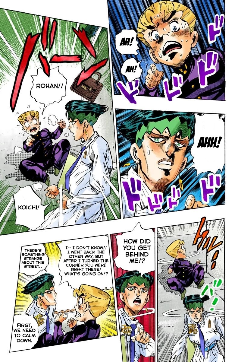 JoJo's Bizarre Adventure Part 4 - Diamond is Unbreakable (Official Colored) chapter 65 page 18