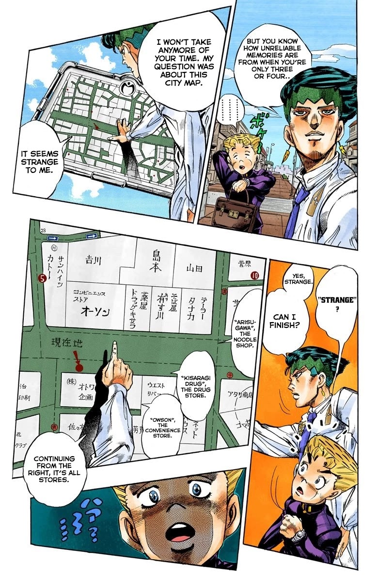 JoJo's Bizarre Adventure Part 4 - Diamond is Unbreakable (Official Colored) chapter 65 page 6