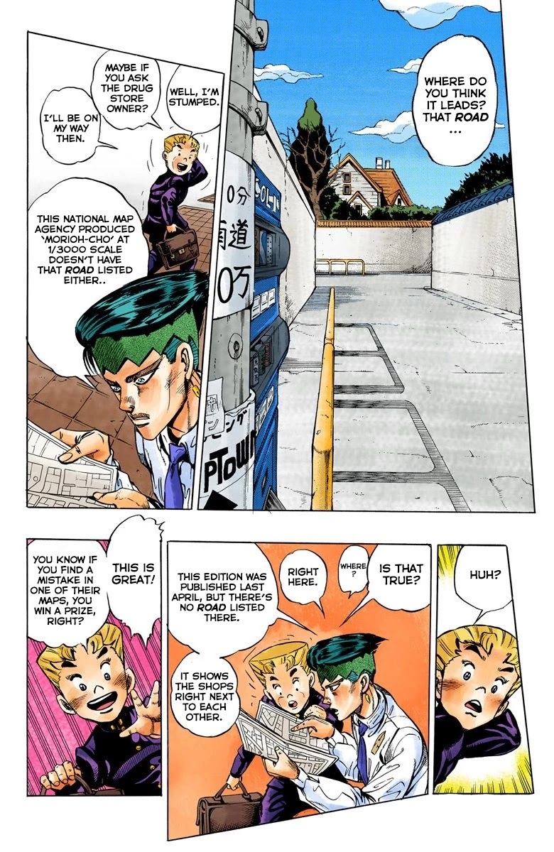 JoJo's Bizarre Adventure Part 4 - Diamond is Unbreakable (Official Colored) chapter 65 page 9