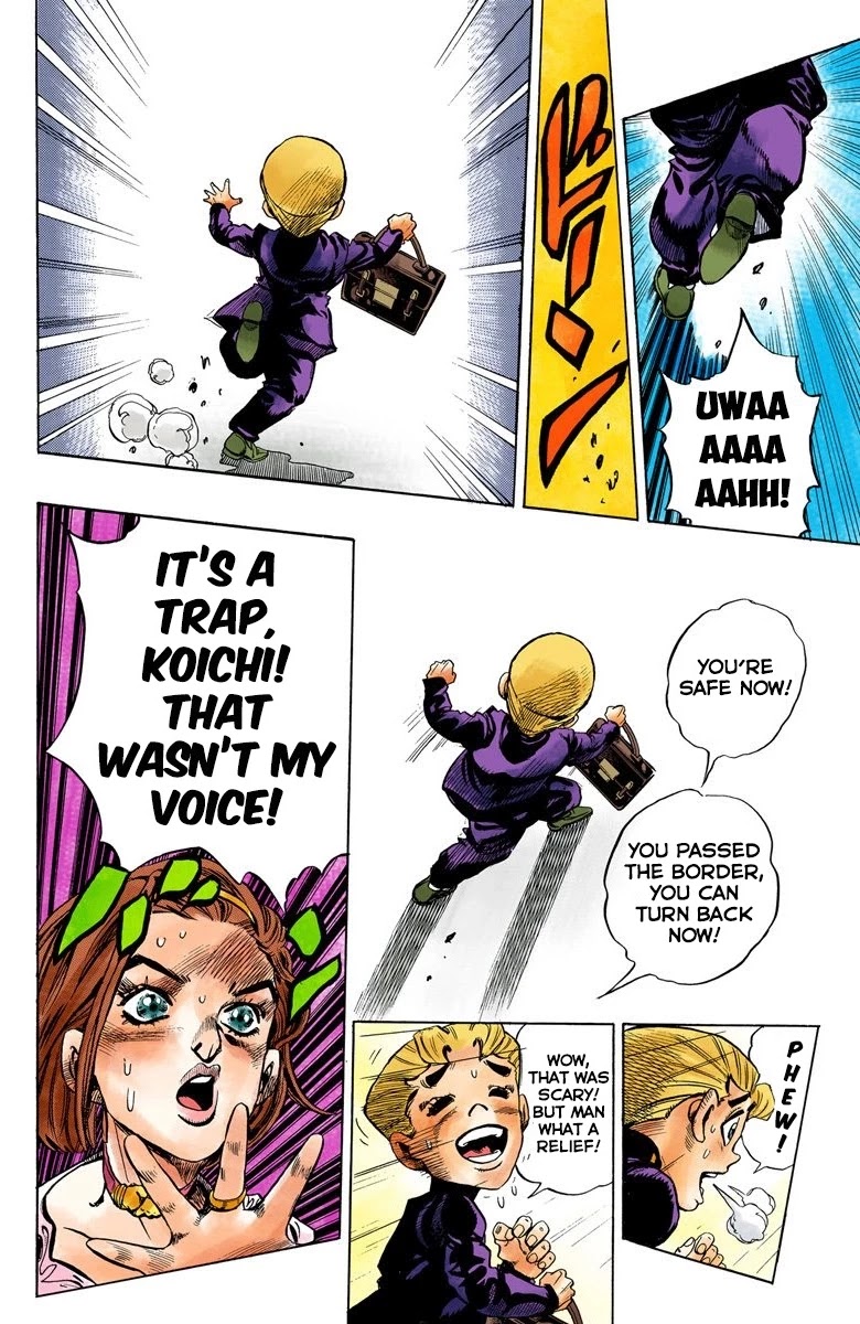 JoJo's Bizarre Adventure Part 4 - Diamond is Unbreakable (Official Colored) chapter 68 page 11