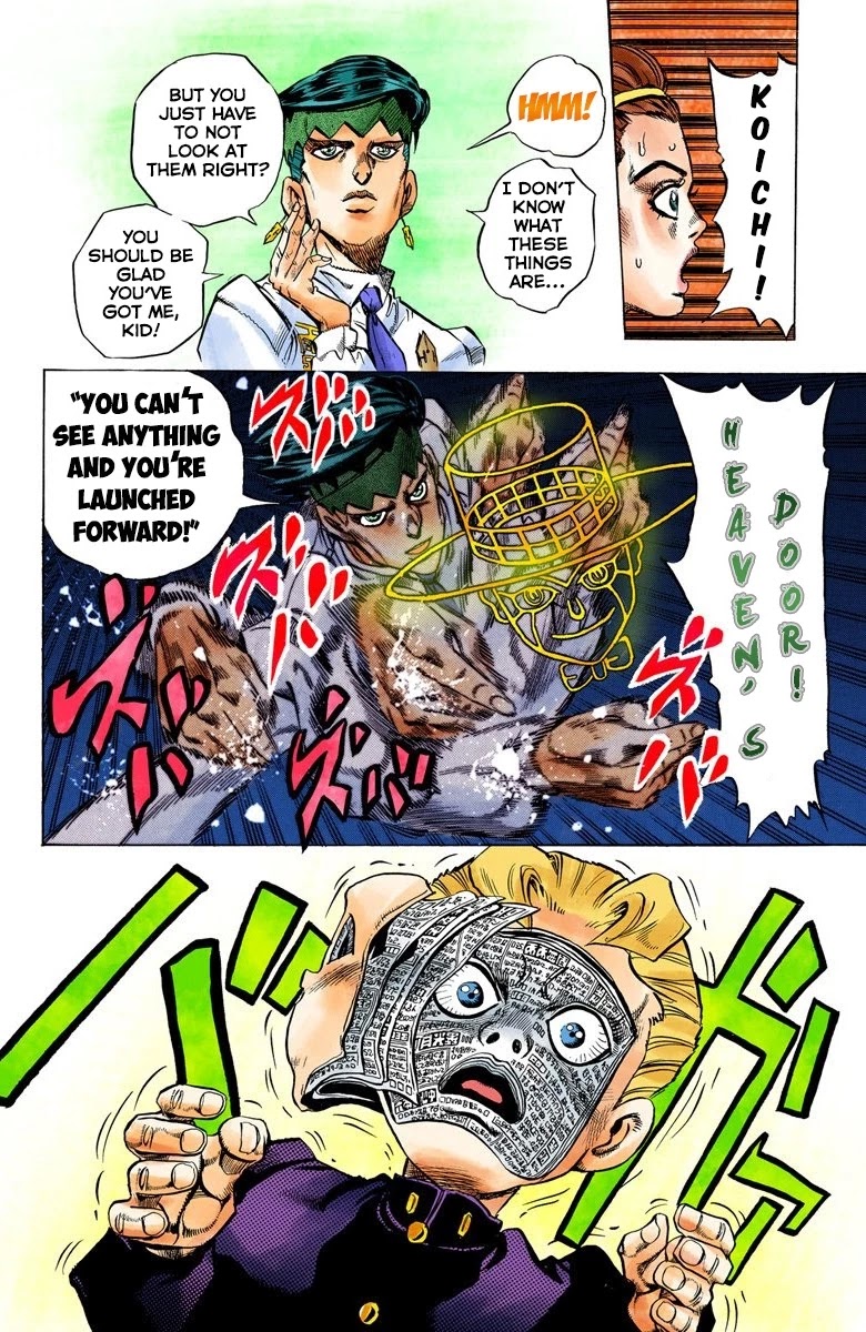 JoJo's Bizarre Adventure Part 4 - Diamond is Unbreakable (Official Colored) chapter 68 page 14