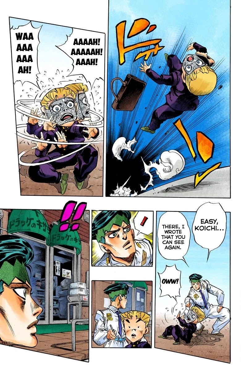 JoJo's Bizarre Adventure Part 4 - Diamond is Unbreakable (Official Colored) chapter 68 page 15