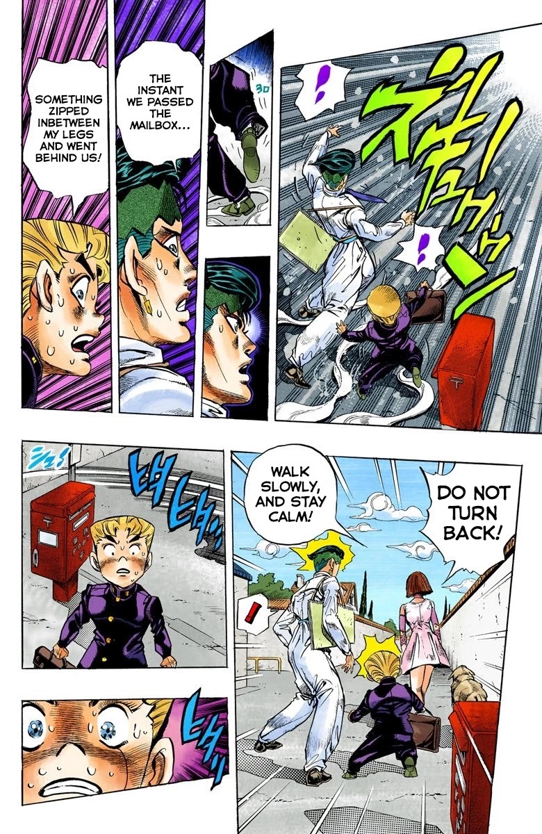 JoJo's Bizarre Adventure Part 4 - Diamond is Unbreakable (Official Colored) chapter 68 page 7