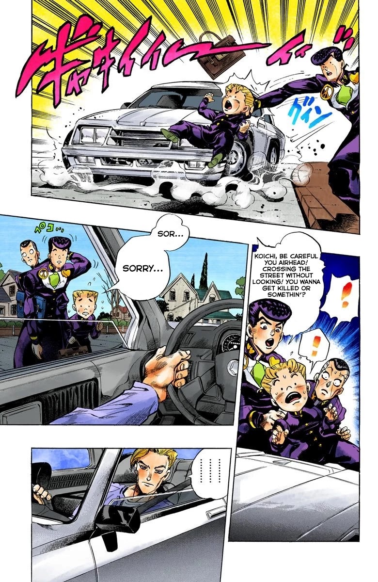 JoJo's Bizarre Adventure Part 4 - Diamond is Unbreakable (Official Colored) chapter 69 page 6