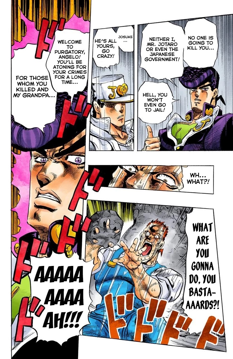 JoJo's Bizarre Adventure Part 4 - Diamond is Unbreakable (Official Colored) chapter 7 page 19