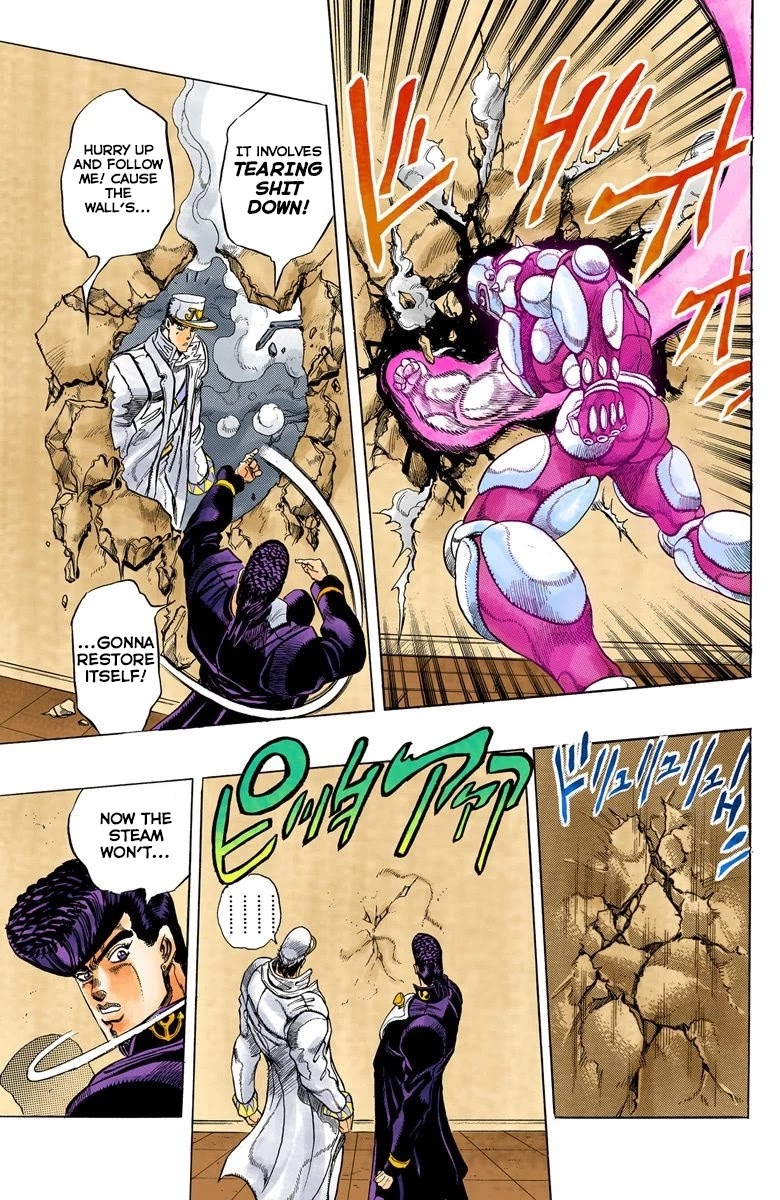 JoJo's Bizarre Adventure Part 4 - Diamond is Unbreakable (Official Colored) chapter 7 page 6