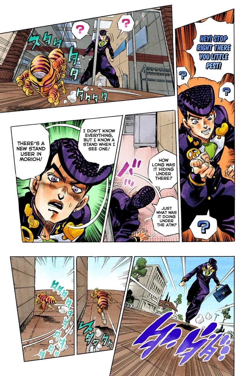 JoJo's Bizarre Adventure Part 4 - Diamond is Unbreakable (Official Colored) chapter 70 page 10