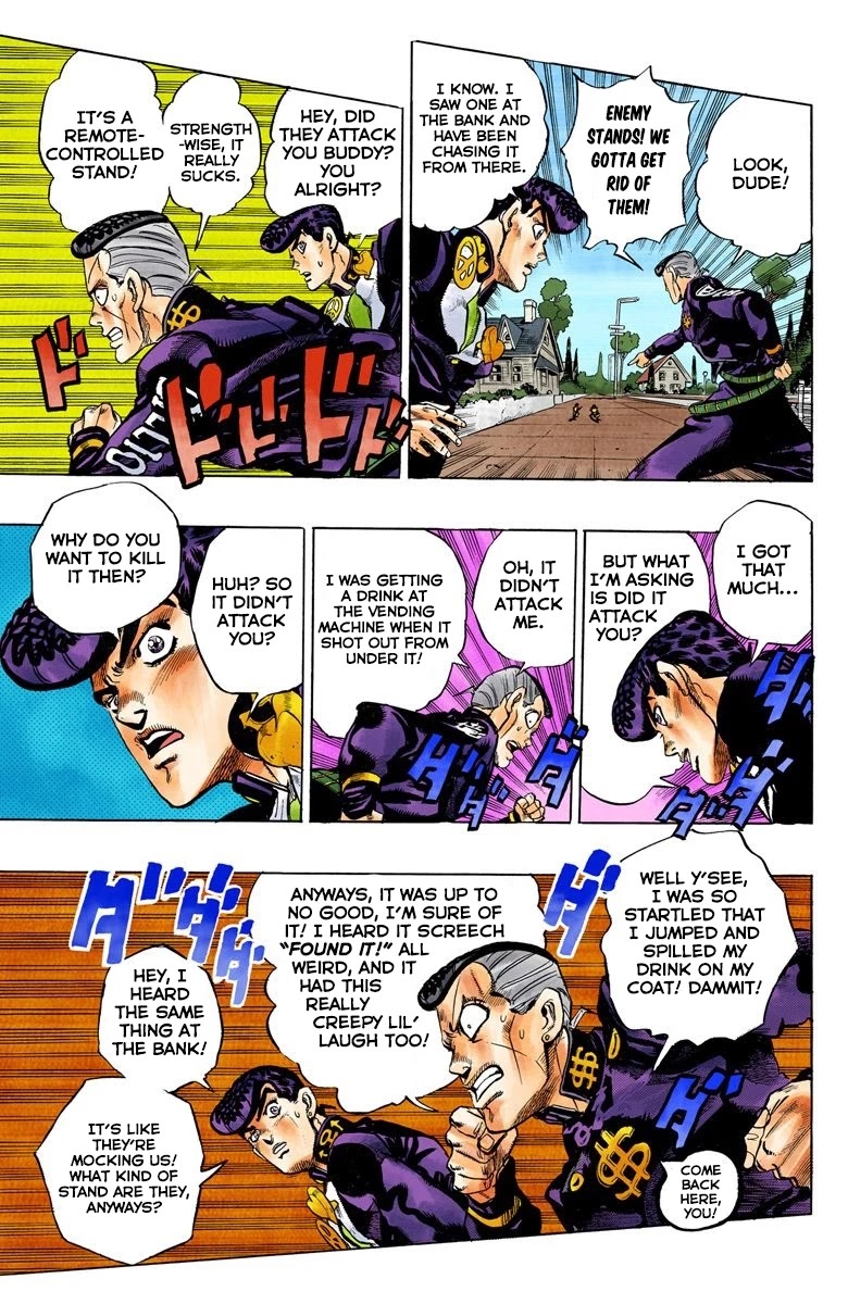 JoJo's Bizarre Adventure Part 4 - Diamond is Unbreakable (Official Colored) chapter 70 page 12