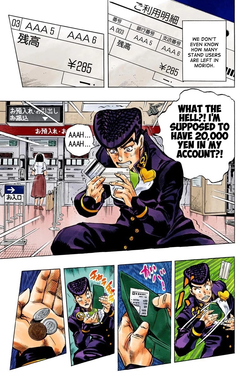 JoJo's Bizarre Adventure Part 4 - Diamond is Unbreakable (Official Colored) chapter 70 page 4