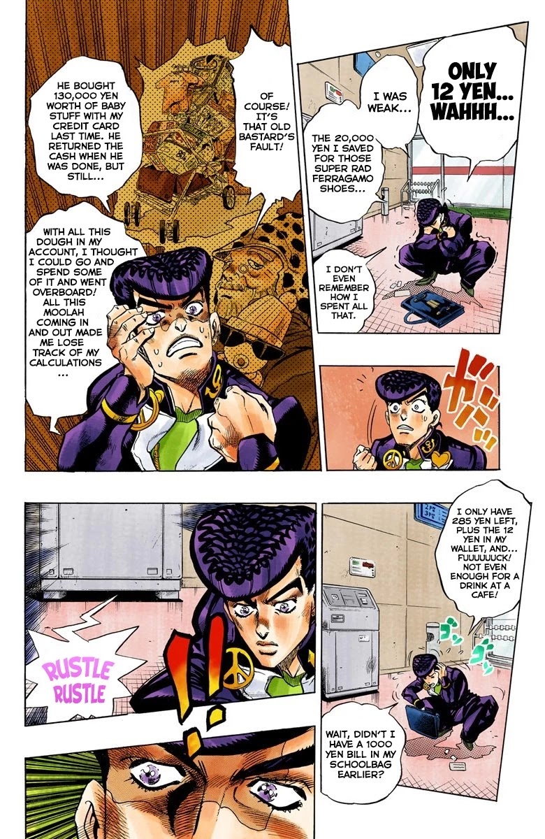 JoJo's Bizarre Adventure Part 4 - Diamond is Unbreakable (Official Colored) chapter 70 page 5