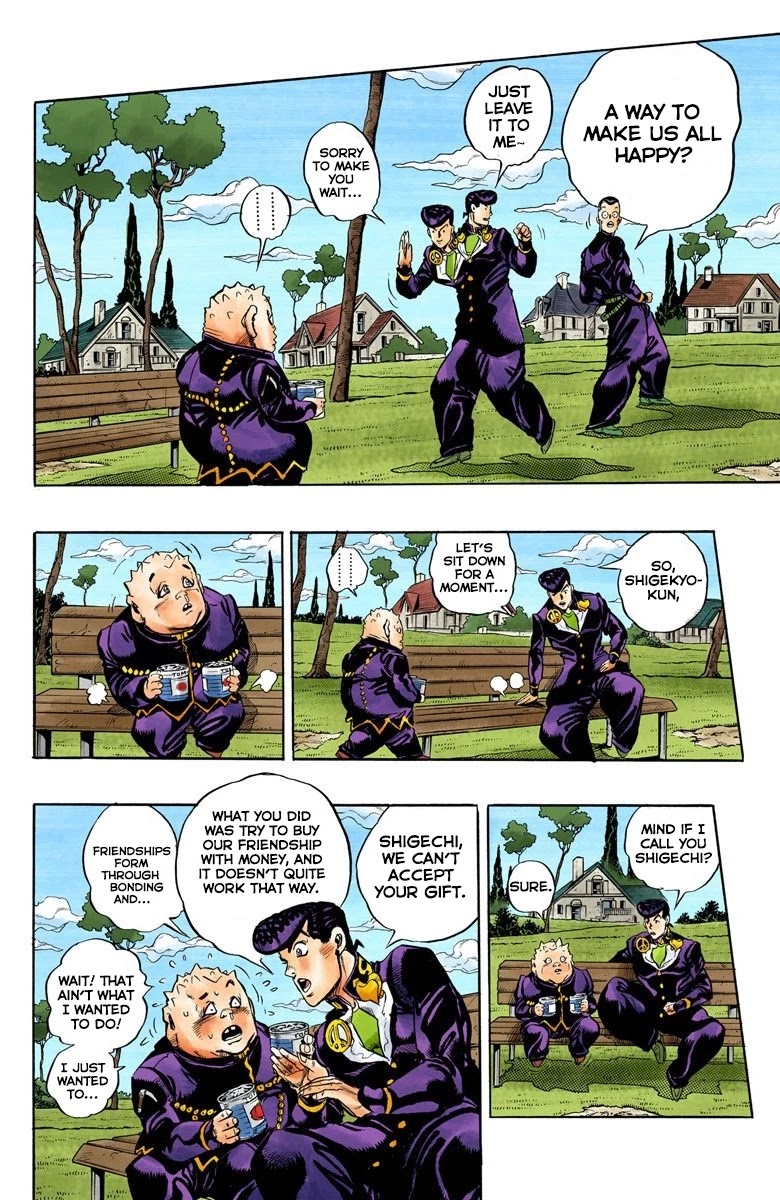 JoJo's Bizarre Adventure Part 4 - Diamond is Unbreakable (Official Colored) chapter 71 page 11