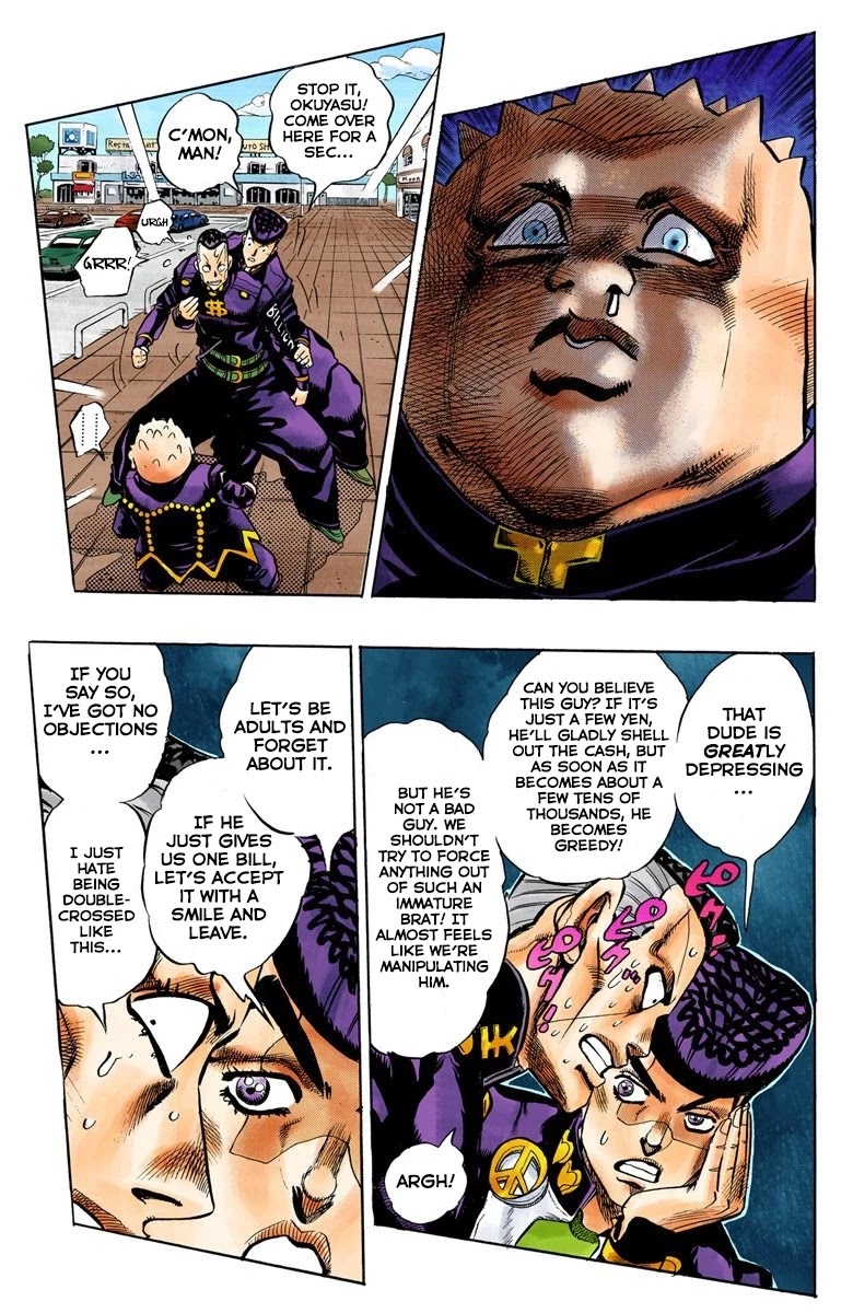 JoJo's Bizarre Adventure Part 4 - Diamond is Unbreakable (Official Colored) chapter 72 page 10