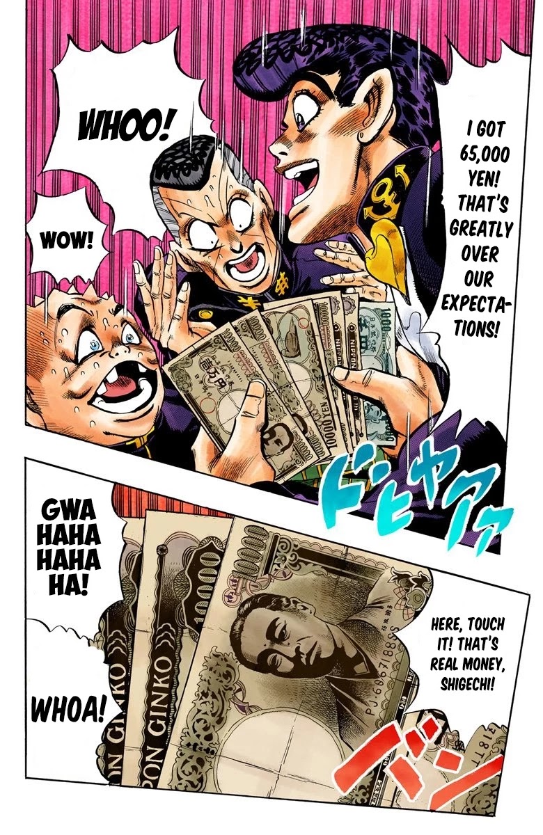 JoJo's Bizarre Adventure Part 4 - Diamond is Unbreakable (Official Colored) chapter 72 page 5