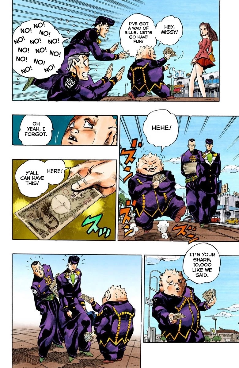 JoJo's Bizarre Adventure Part 4 - Diamond is Unbreakable (Official Colored) chapter 72 page 7