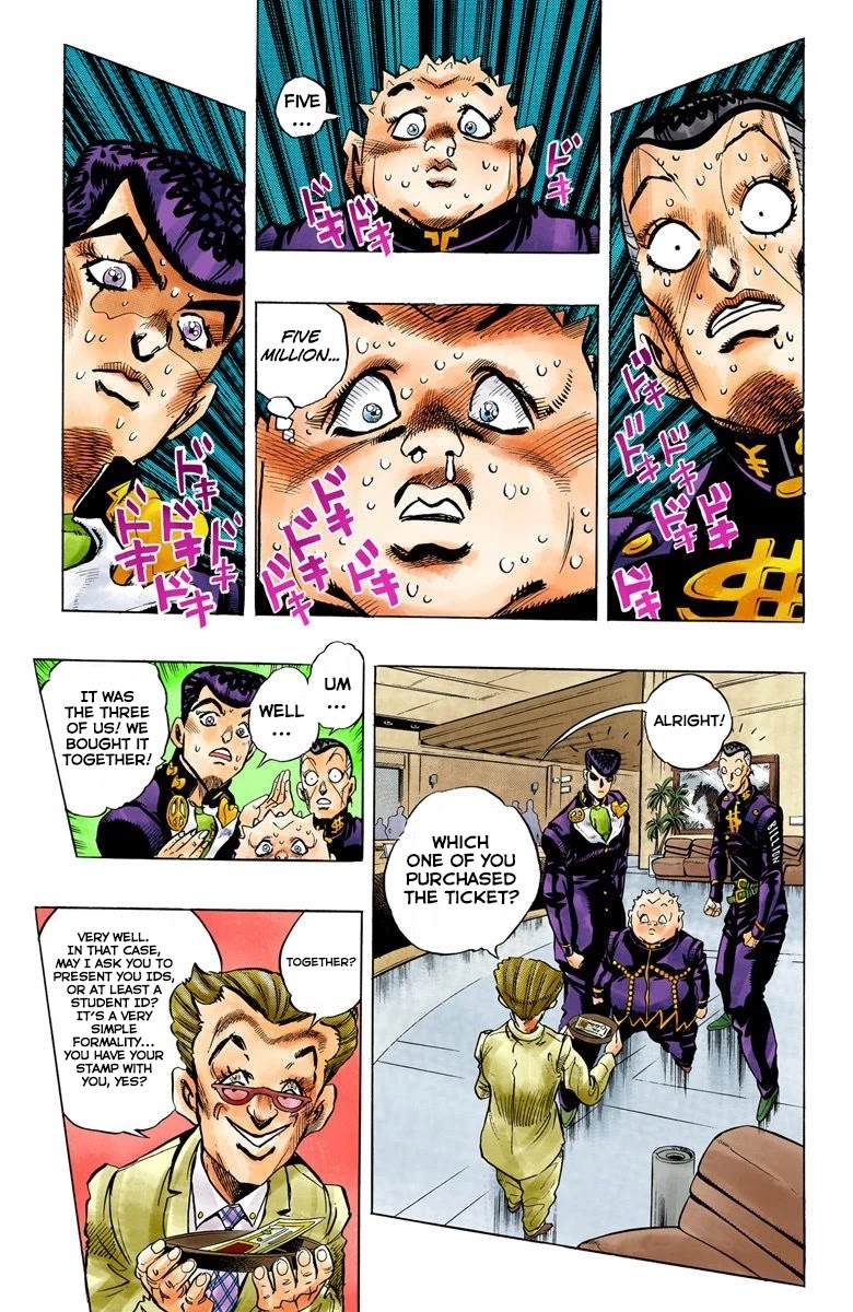 JoJo's Bizarre Adventure Part 4 - Diamond is Unbreakable (Official Colored) chapter 73 page 4