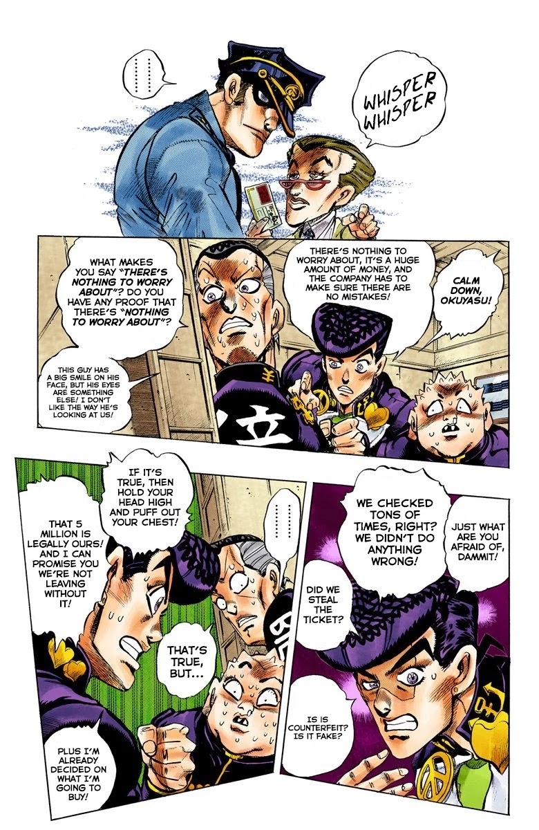 JoJo's Bizarre Adventure Part 4 - Diamond is Unbreakable (Official Colored) chapter 73 page 6