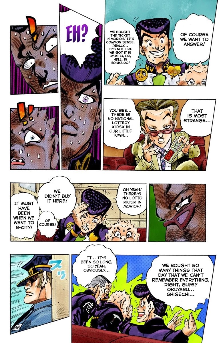 JoJo's Bizarre Adventure Part 4 - Diamond is Unbreakable (Official Colored) chapter 73 page 9