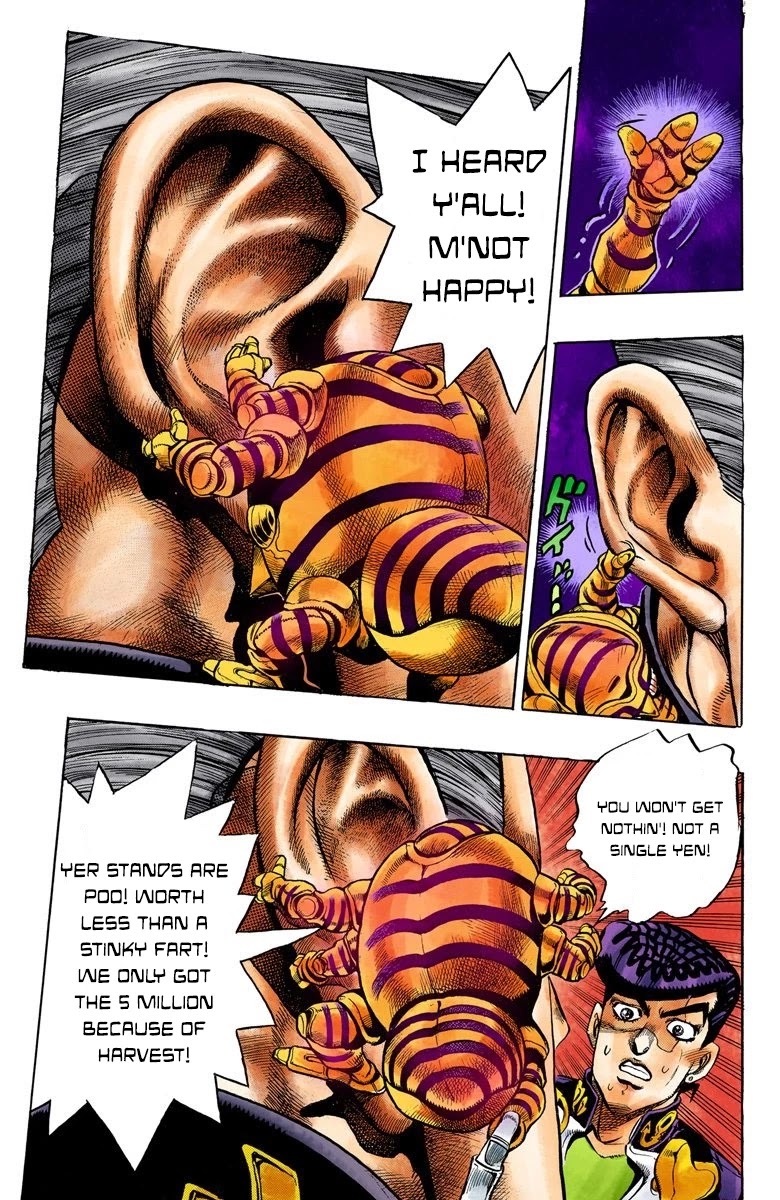 JoJo's Bizarre Adventure Part 4 - Diamond is Unbreakable (Official Colored) chapter 74 page 10