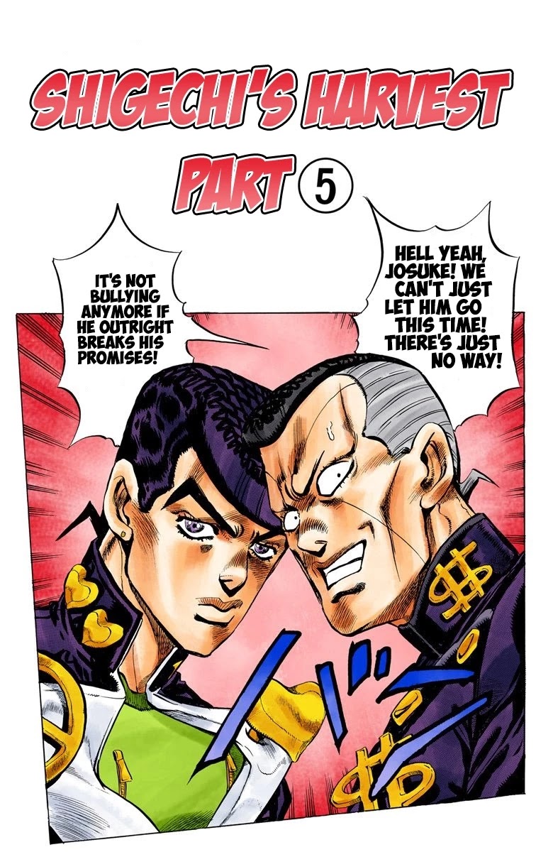 JoJo's Bizarre Adventure Part 4 - Diamond is Unbreakable (Official Colored) chapter 74 page 2